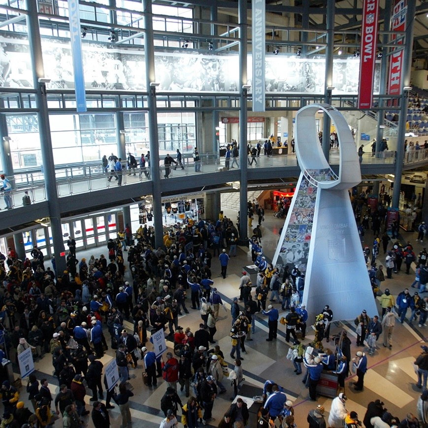 Amy Lukas NFL Stadium 