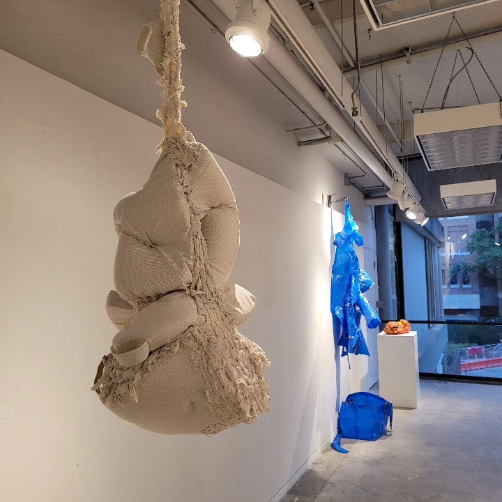 Kayla Blackerby, Lewis Thelen, Ashe White, Devin Hatcher, Arthur Brum, and Nathan Elrod in “Master of Arts in Art Education Graduate Show” | August 5, 2023 | Annex Gallery