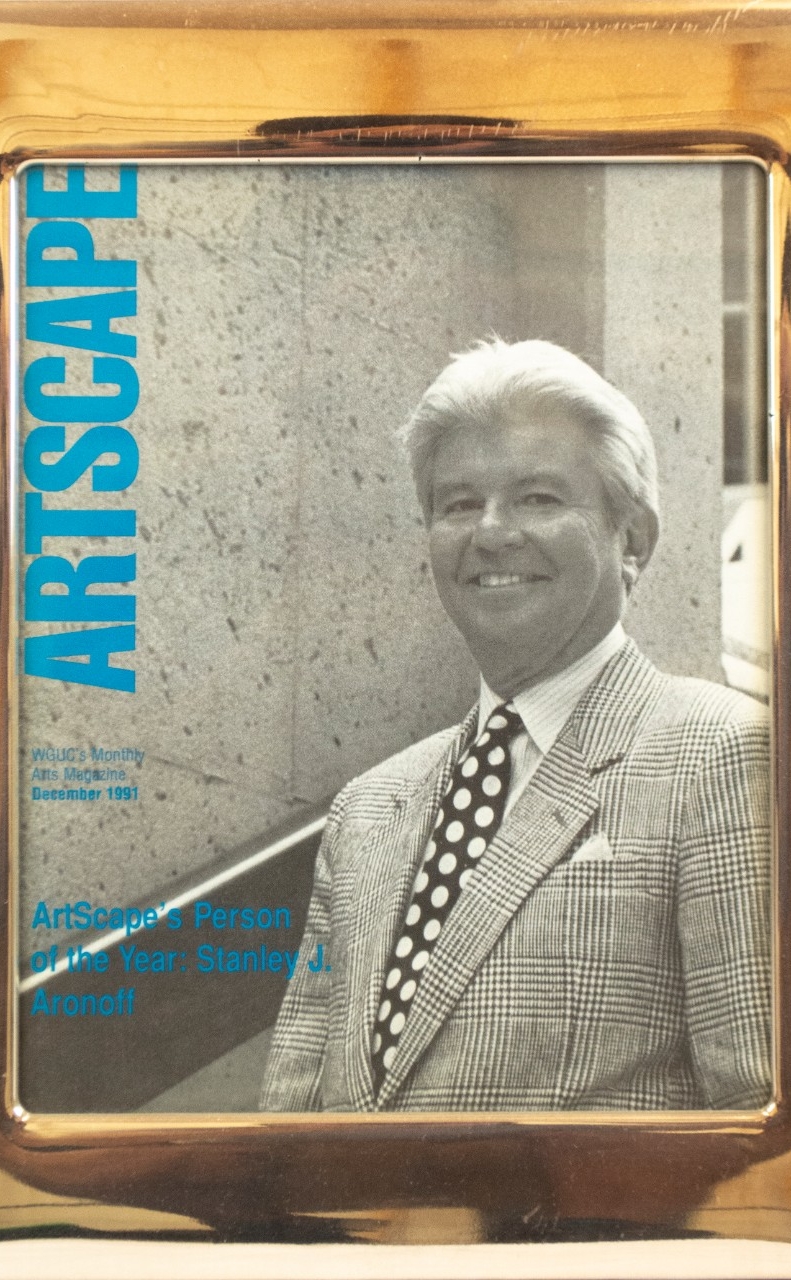 Artscape's Person of the Year. Stanley J. Aronoff