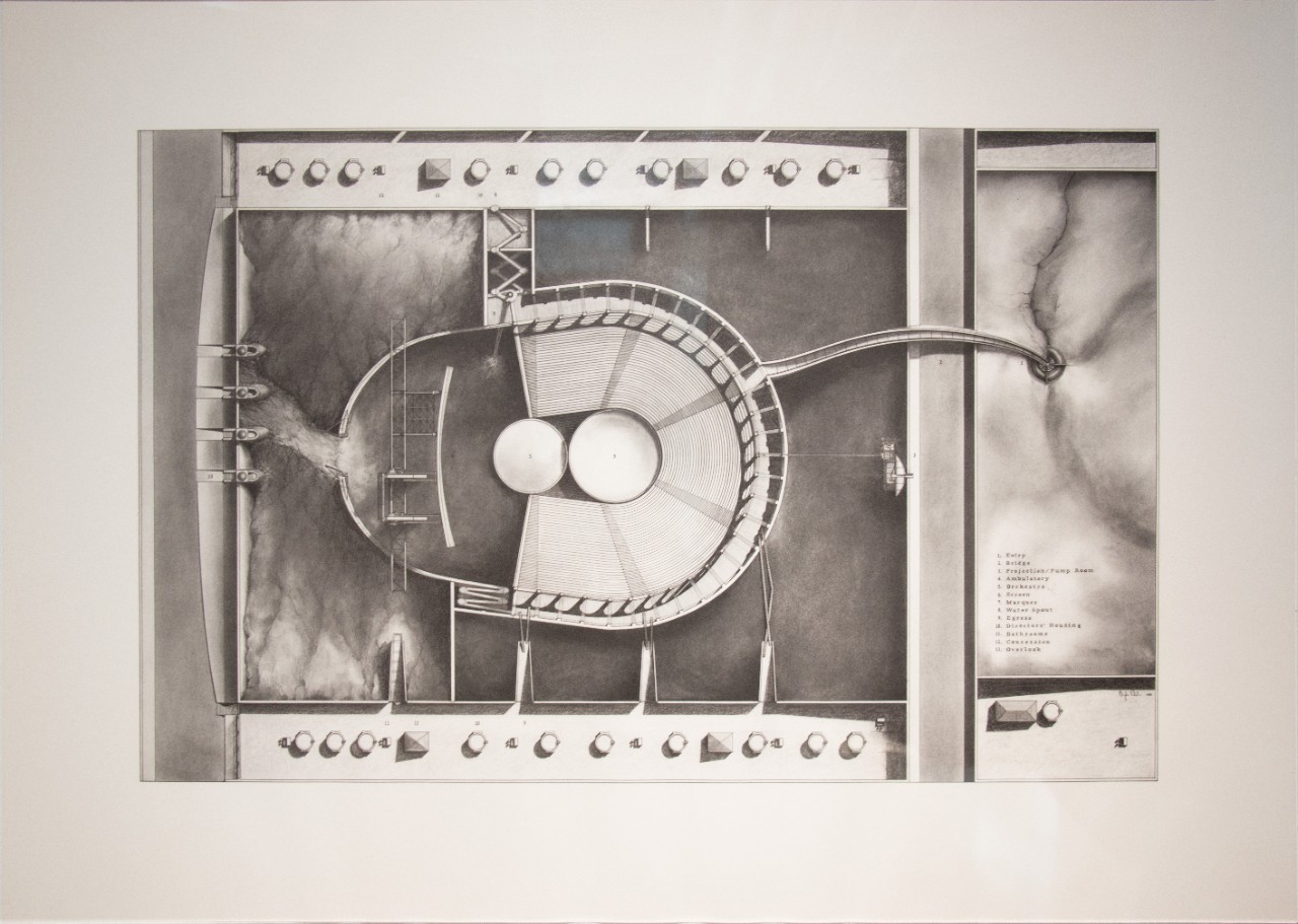 Doug Darden, Night School, lithograph