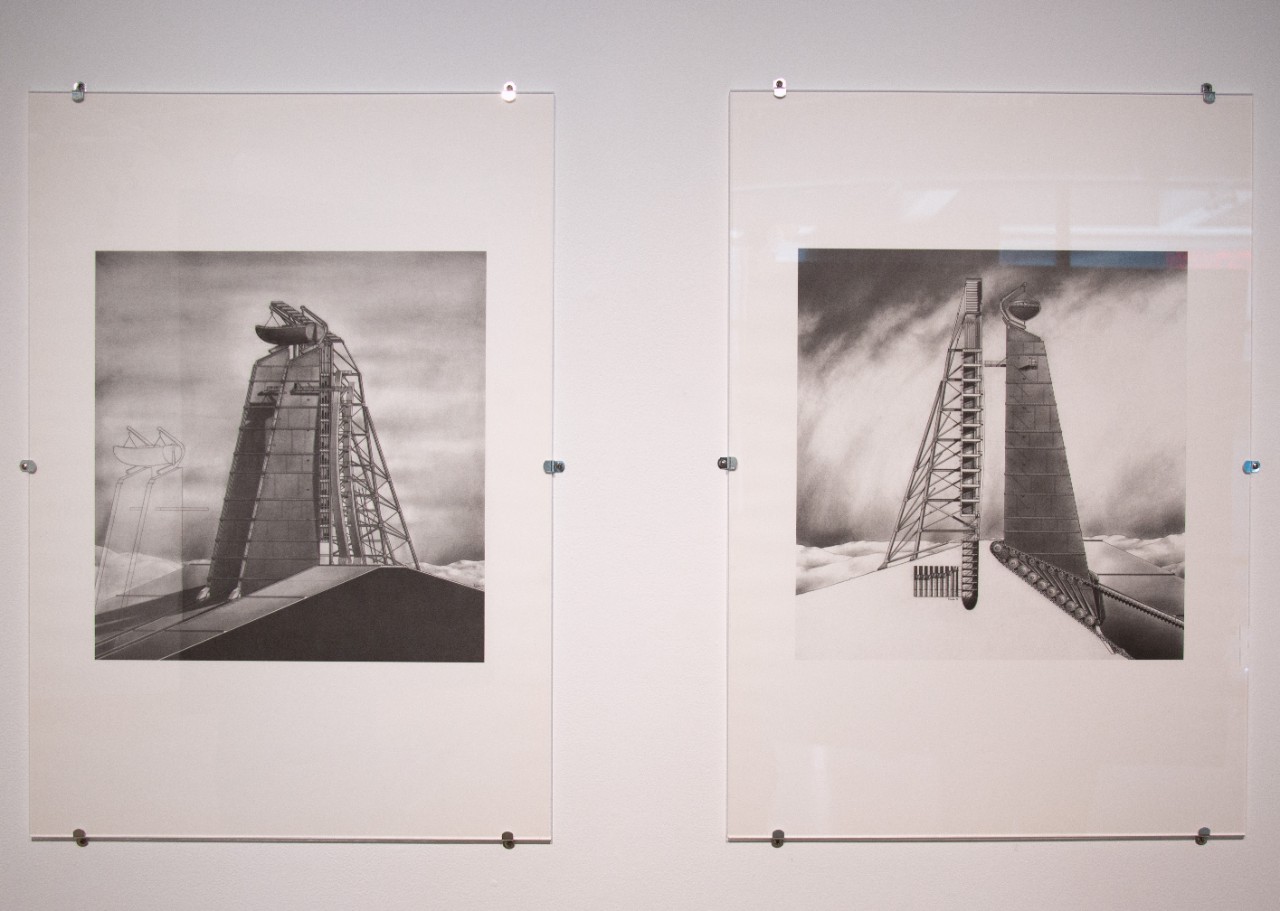 Doug Darden, Hostel, lithograph