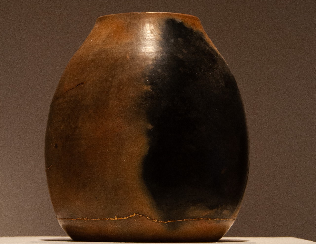 vessel with gold