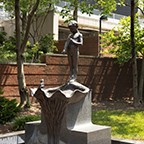 Memorial Fountain to Clara Baur by Clement John Barnhorn