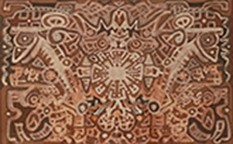 Orville Simpson II's untitled design for a rug.