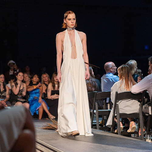 DAAP Fashion Show 2023 live runway.