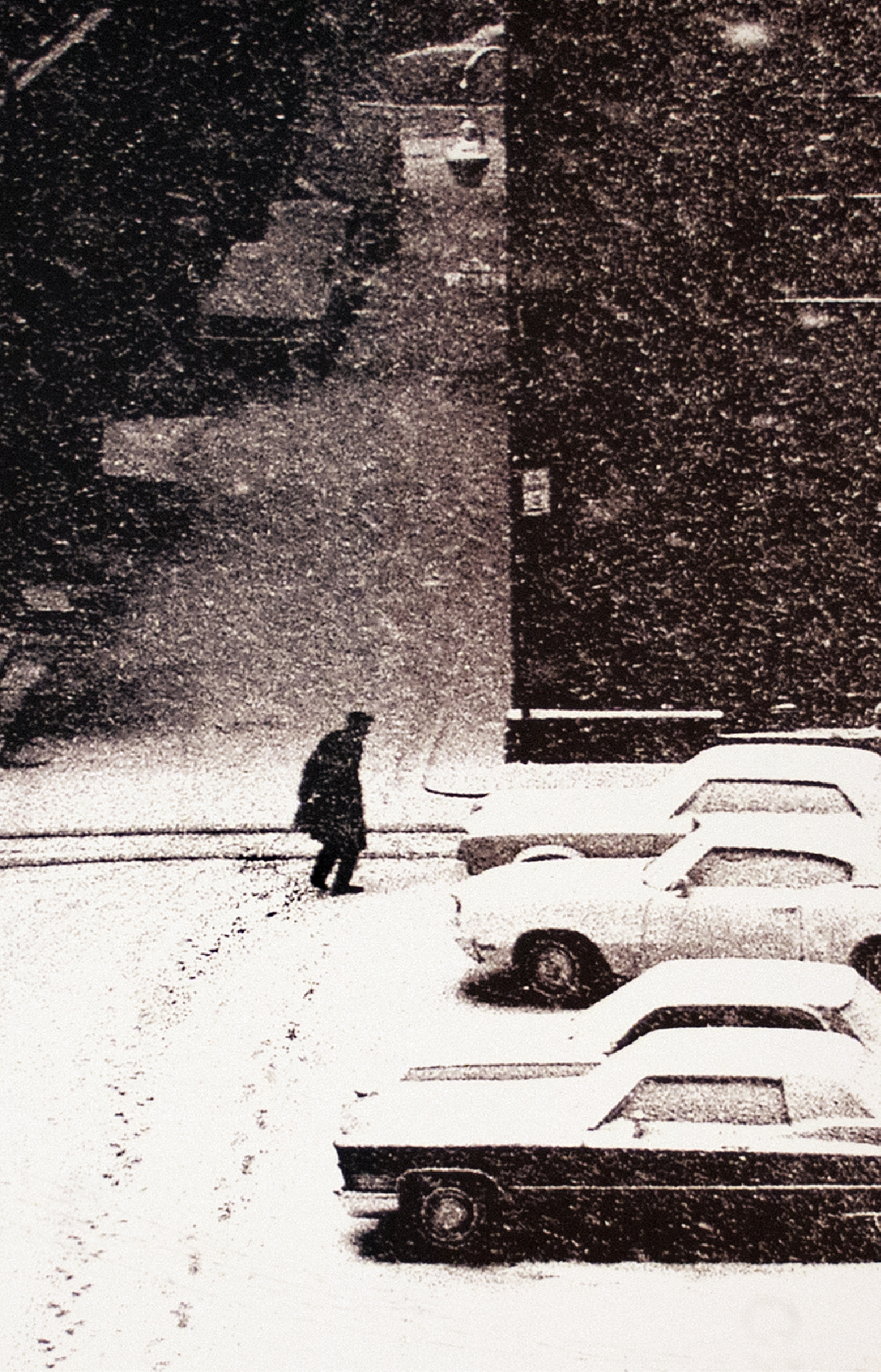 Alley Space in Winter, 2023 close up