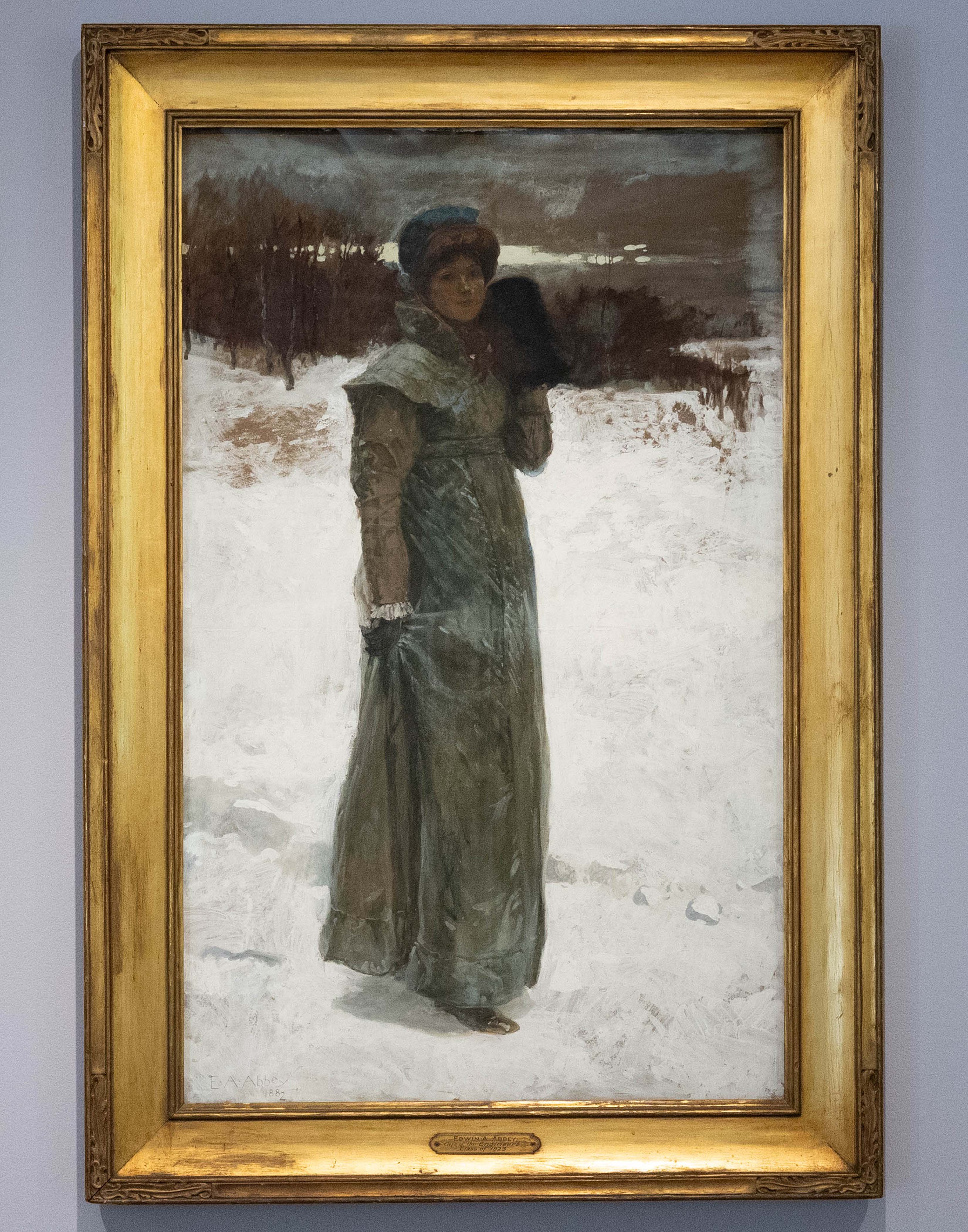 Edwin Austin Abbey, "Winter".