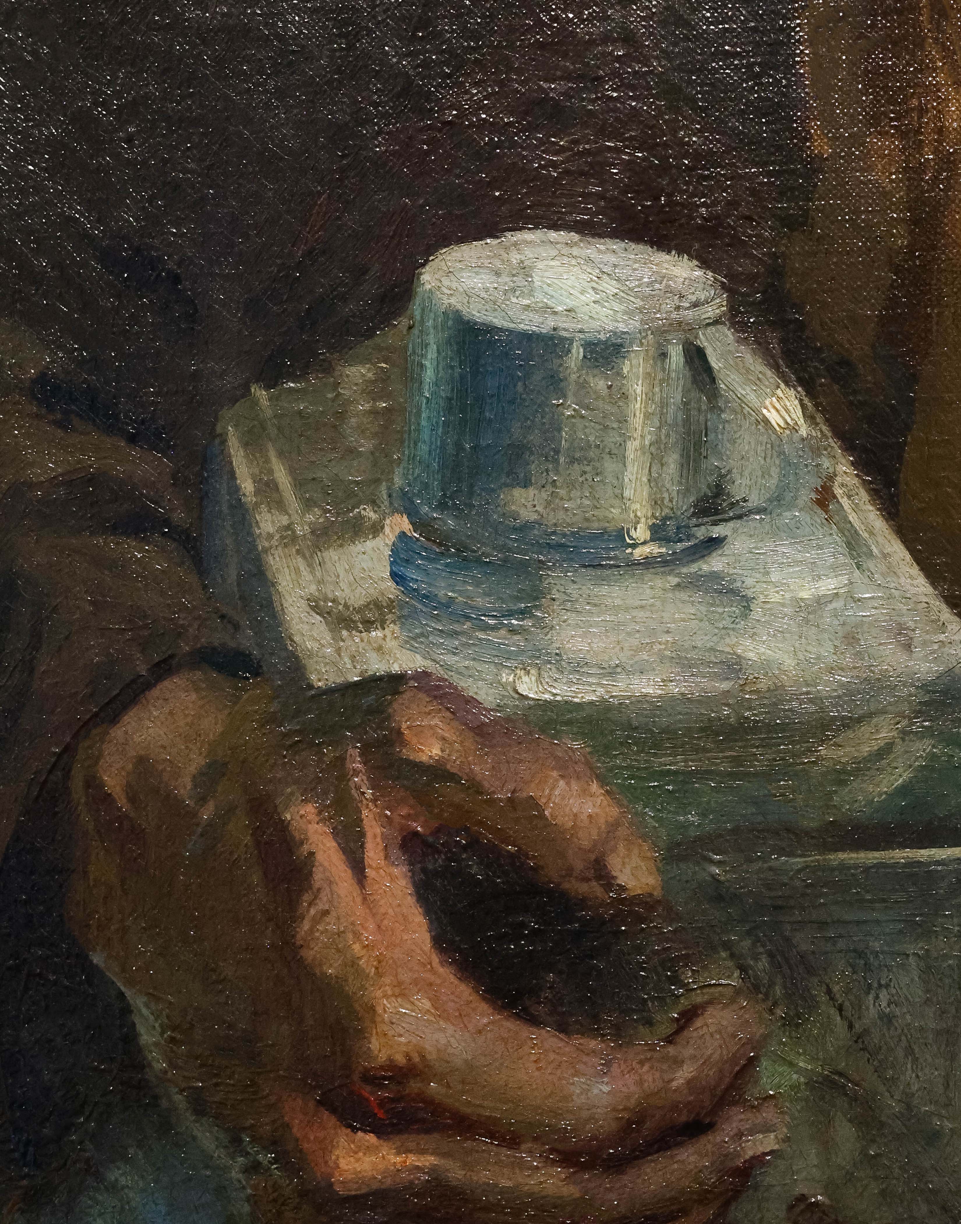 Herman Henry Wessel, "Coal Miner", detail.