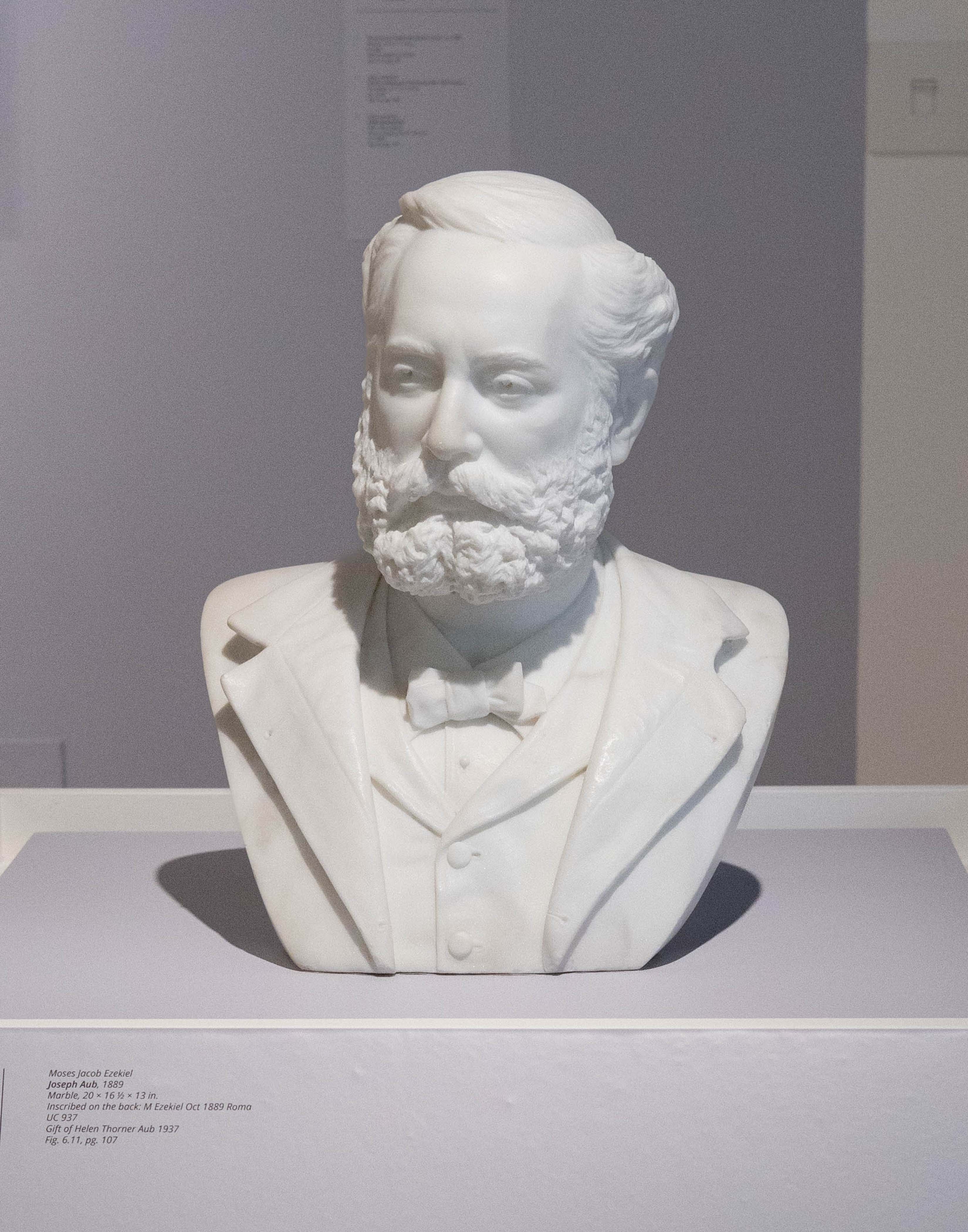 Moses Jacob Ezekiel, "Joseph Aub".