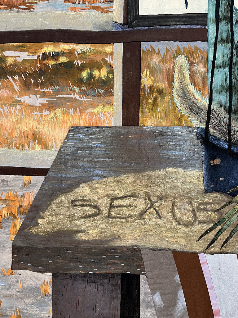 Denise Burge, Pablo 2, detail