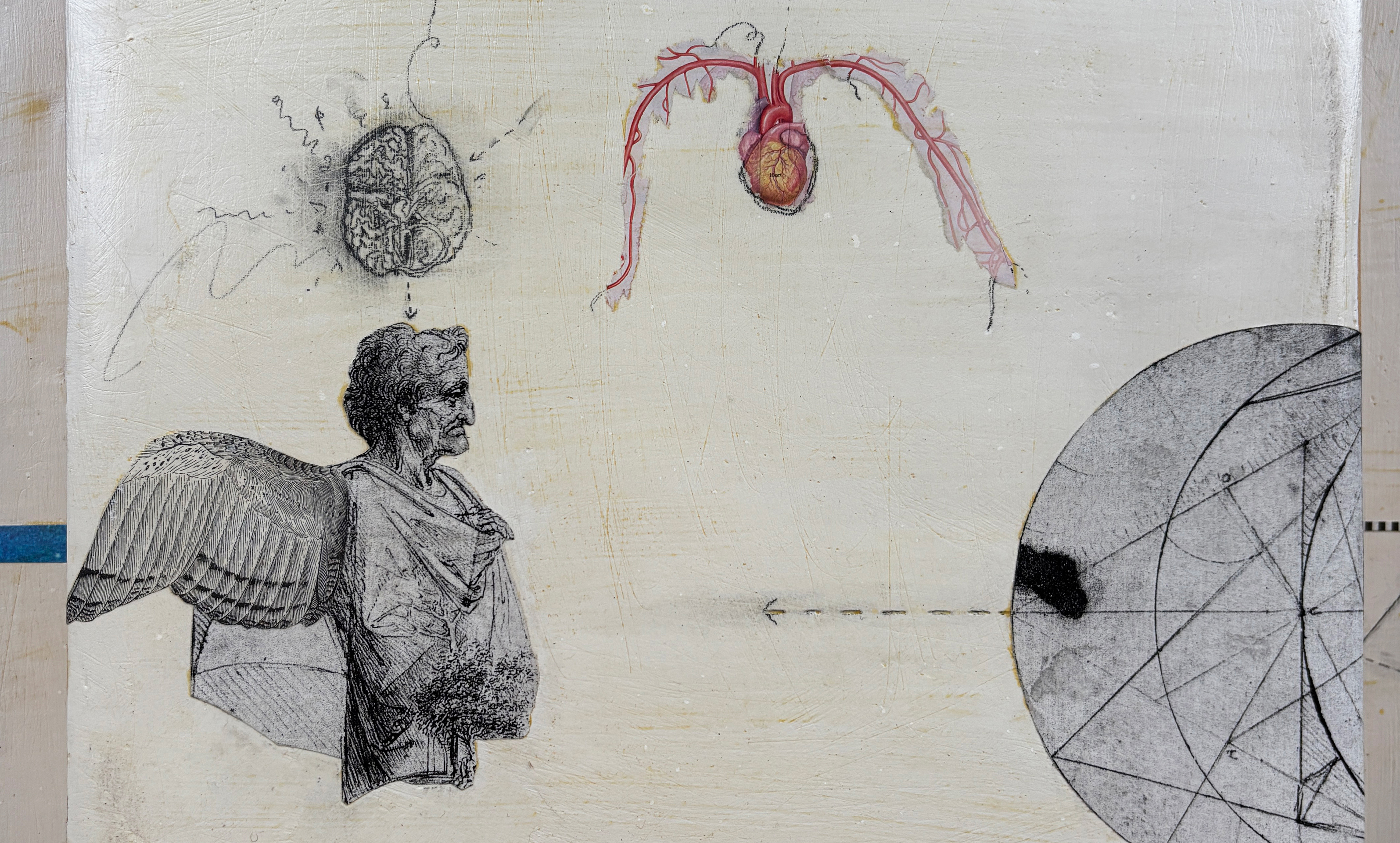 Gary G. Gaffney  (USA, 1944-     ) The Uneasiness of Knowledge