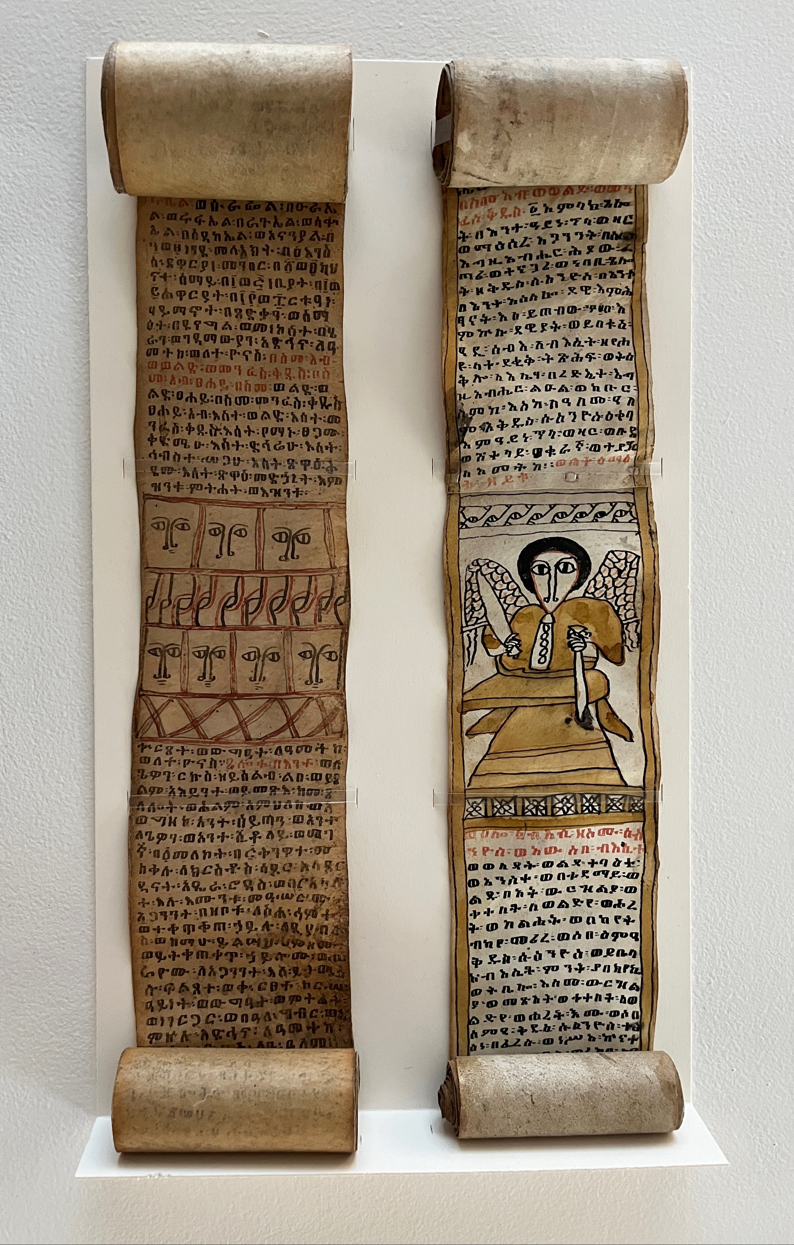 Ethiopian prayer scrolls