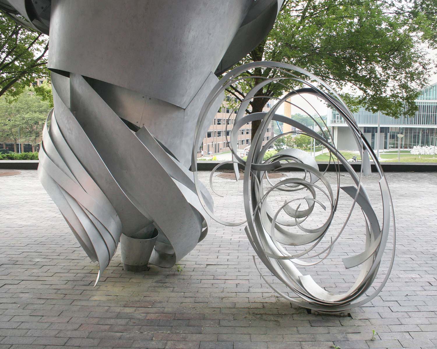 Detail of Super Twister by Alice Aycock