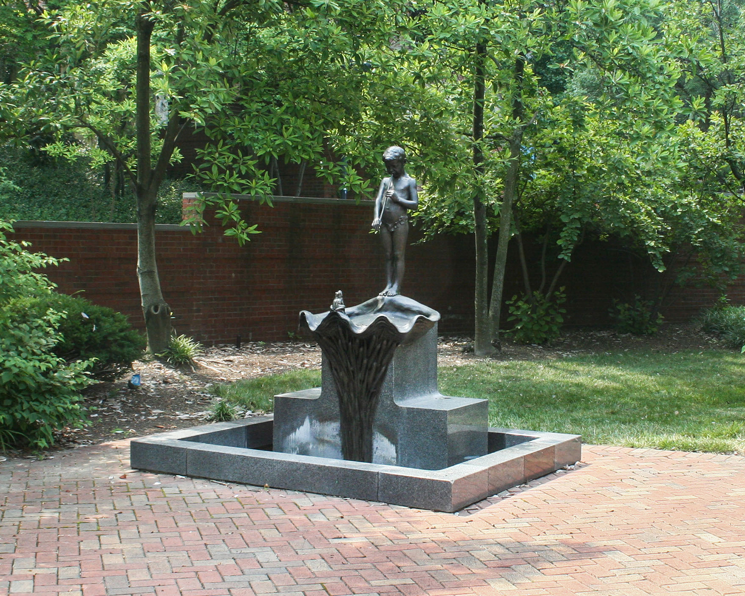Memorial Fountain to Clara Baur by Clement John Barnhorn
