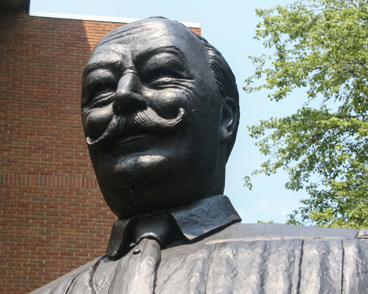 Detail of Chief Justice William Howard Taft by William T. Moore