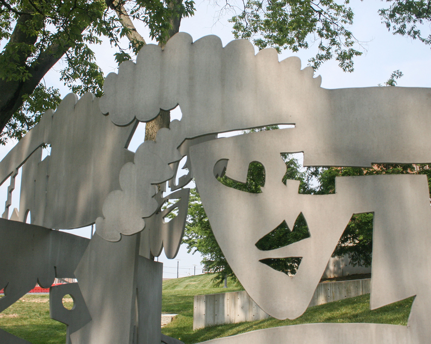 Detail of Core Couple II by Stuart Fink