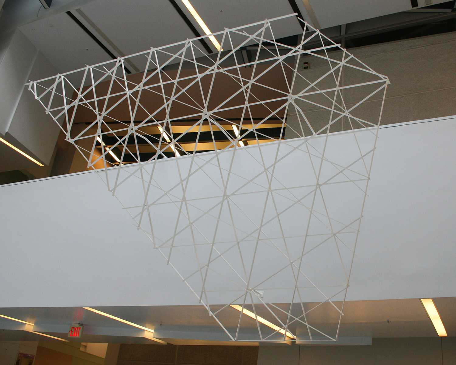 Moiré Pentagon by Derrick Woodham