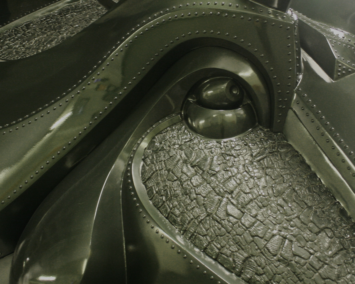 Detail of Triceracopter: The Hope for the Obsolescence of War by Patricia Renick