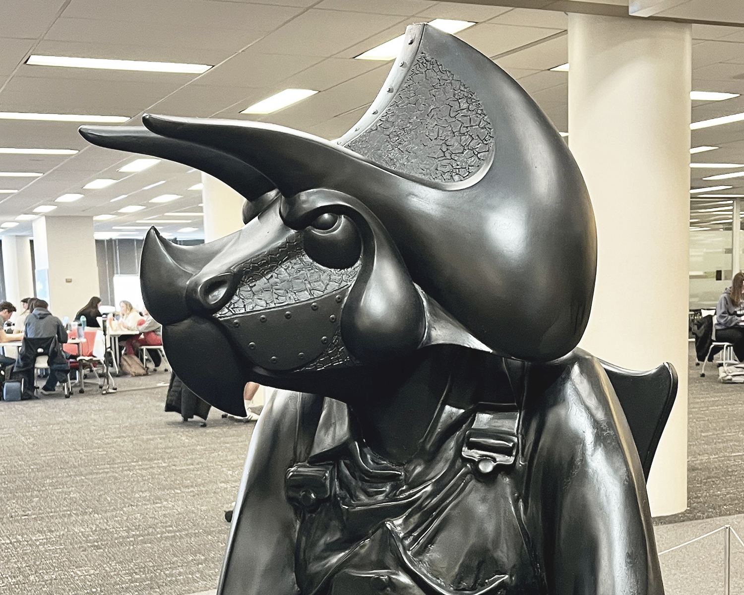 Detail of Self-Portrait: She Became What She Beheld by Patricia Renick