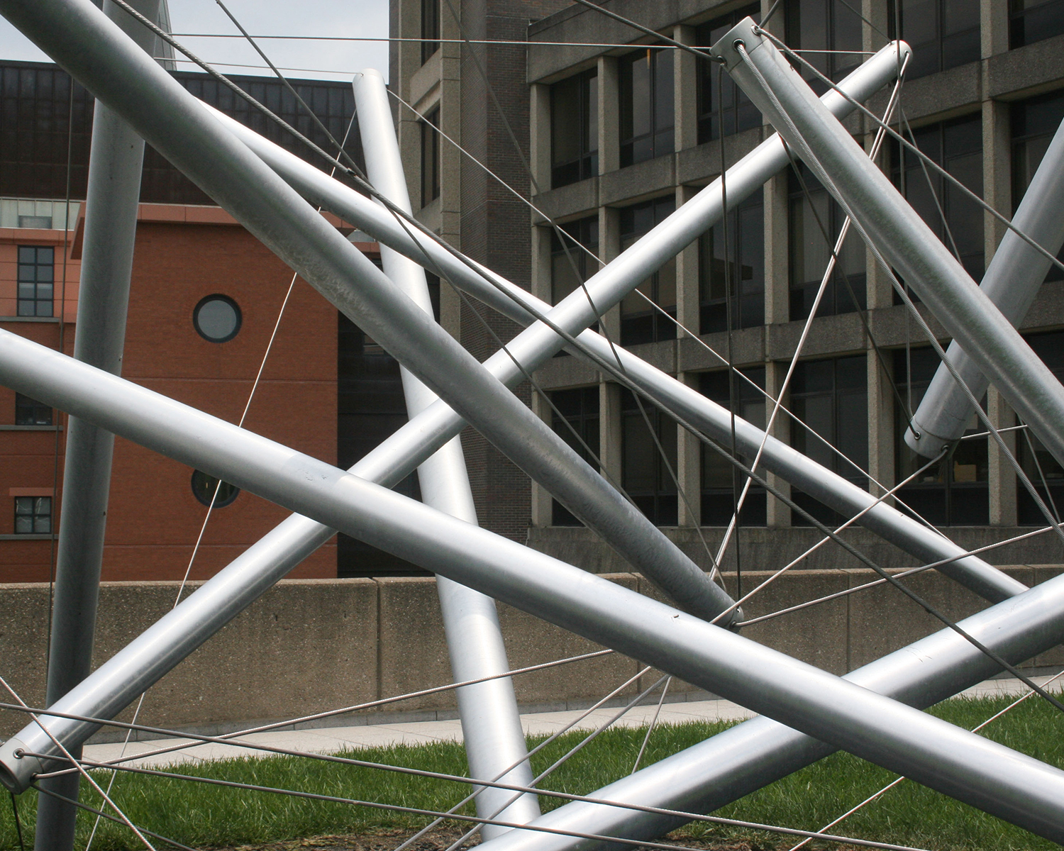 Detail of Forest Devil by Kenneth Snelson